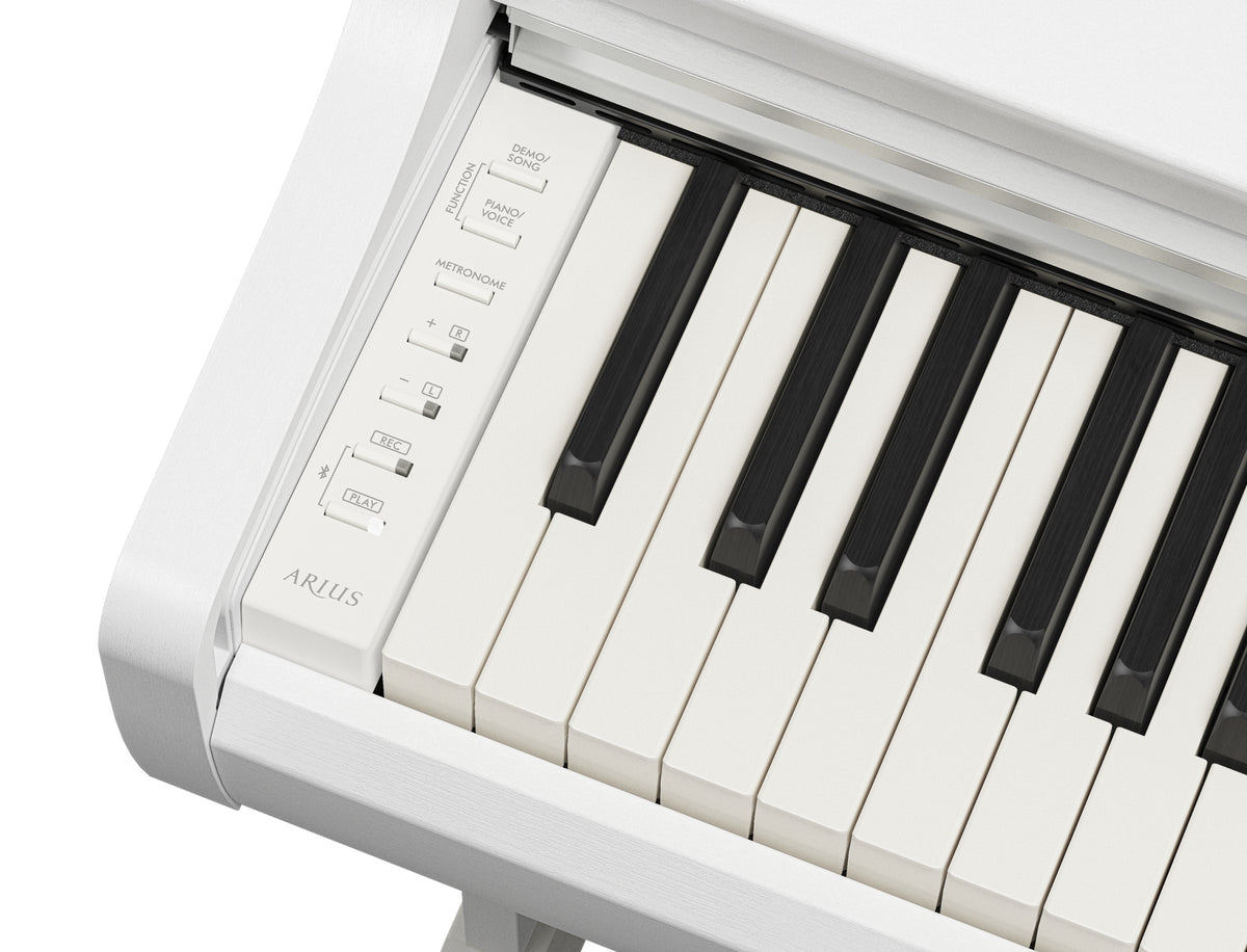 Yamaha YDP-166 Digital Piano w/Matching Bench - White (YDP166WH)