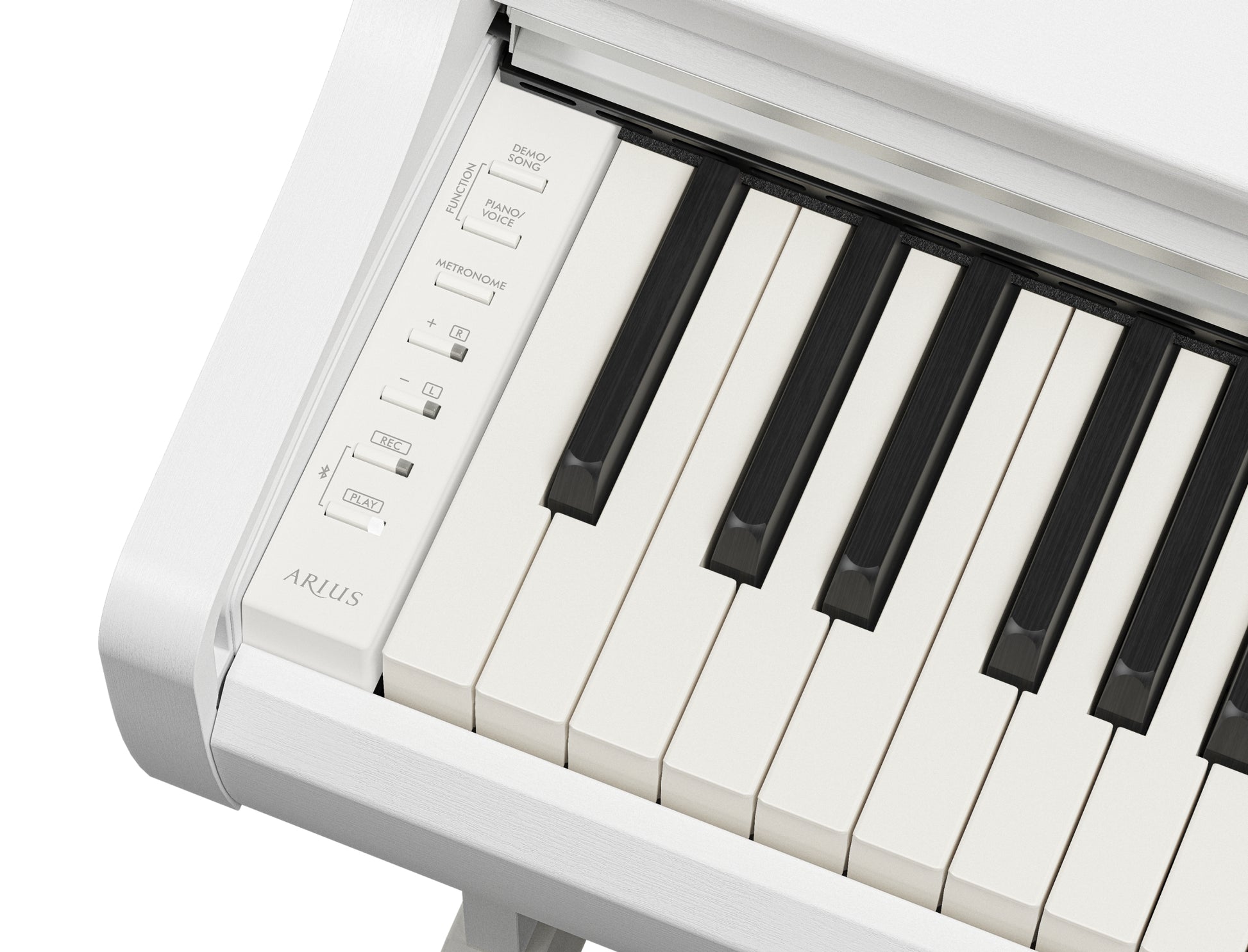 Yamaha YDP166WH Digital Piano w/Matching Bench - White