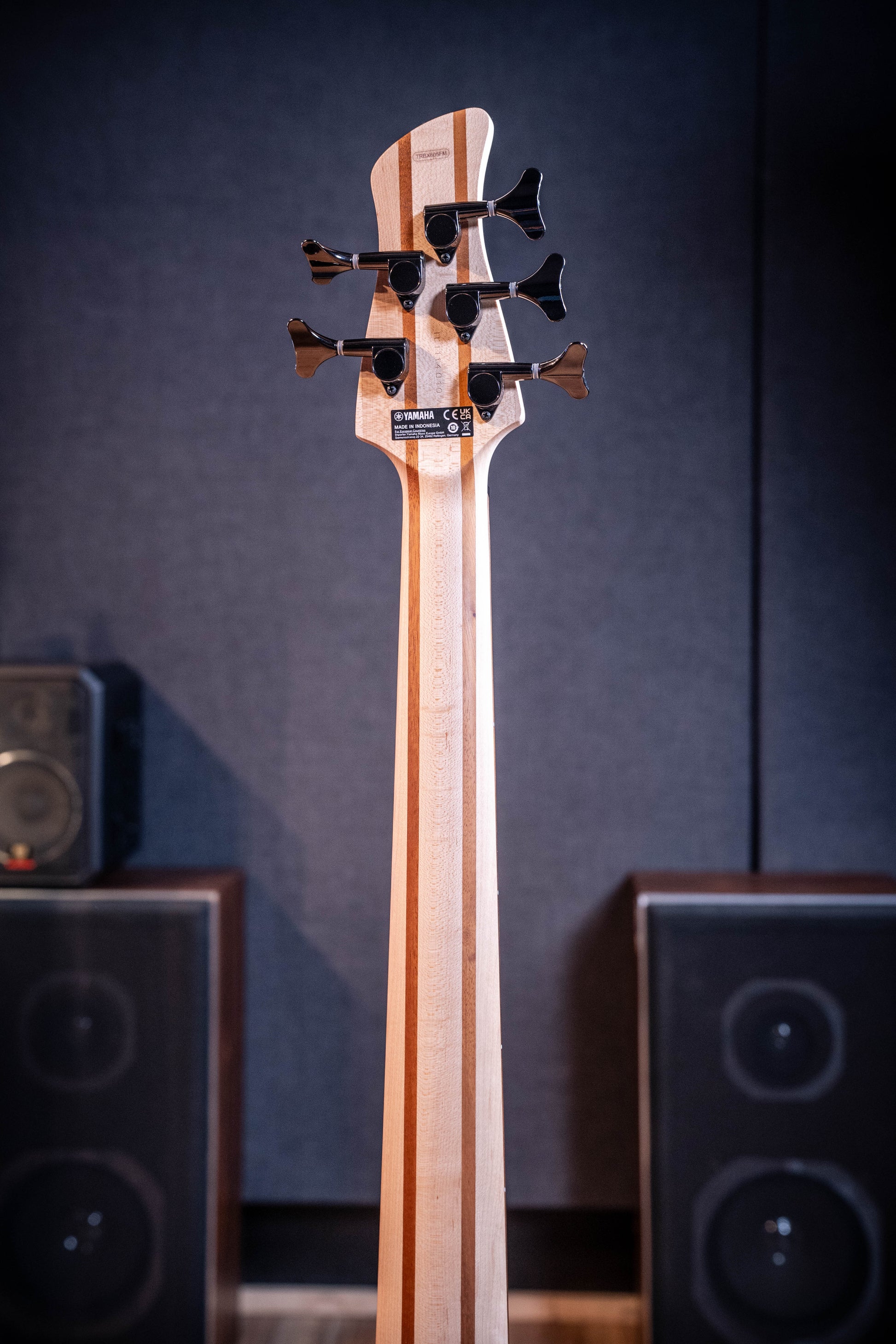 Yamaha TRBX605FM 5-String Bass - Indigo Blue - Pre-Owned