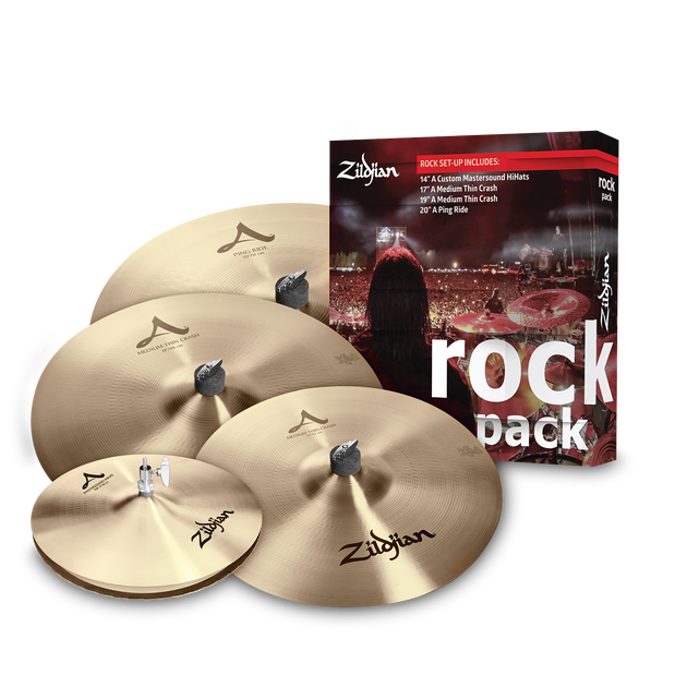 Zildjian A Zildjian Rock Cymbal Pack