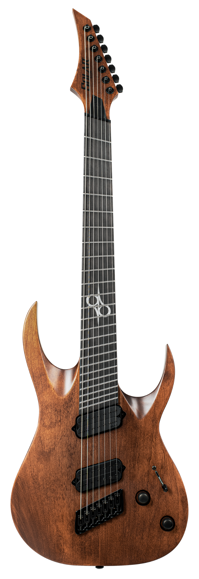 Solar A1.7AN-FF 7-String Electric Guitar - Aged Natural Matte