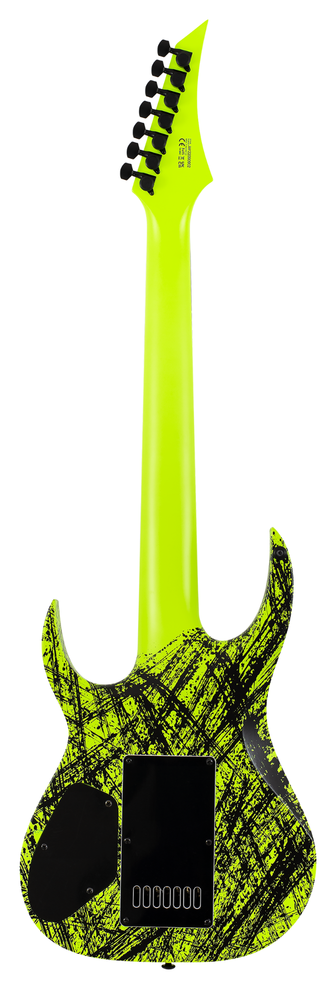 Solar A1.7LN CANIBALISMO+ 7-String Electric Guitar - Lemon Neon Matte