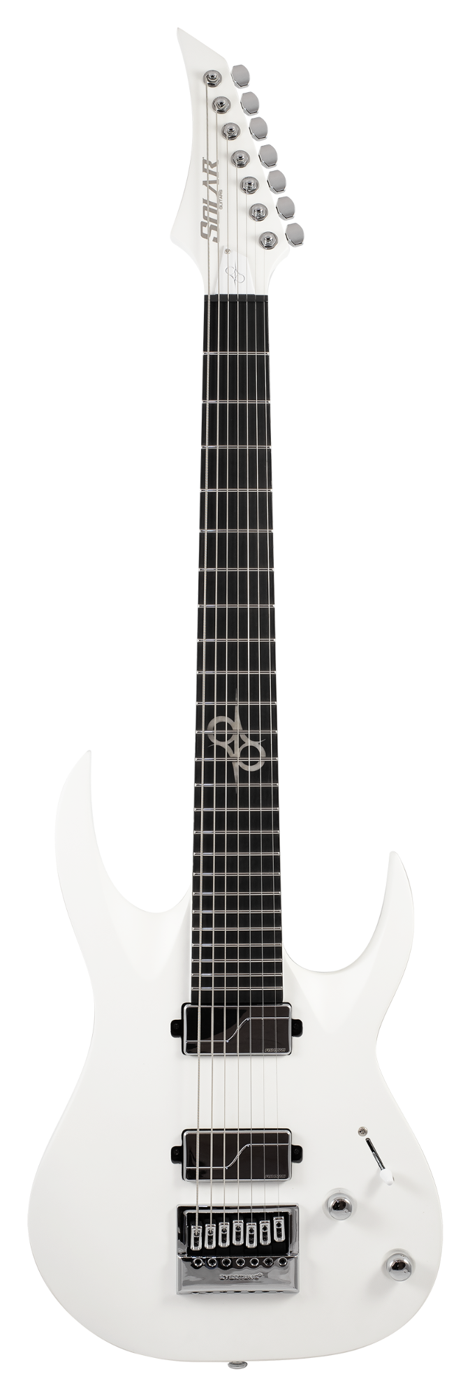 Solar A1.7Vinter 7-String Electric Guitar - Matte White