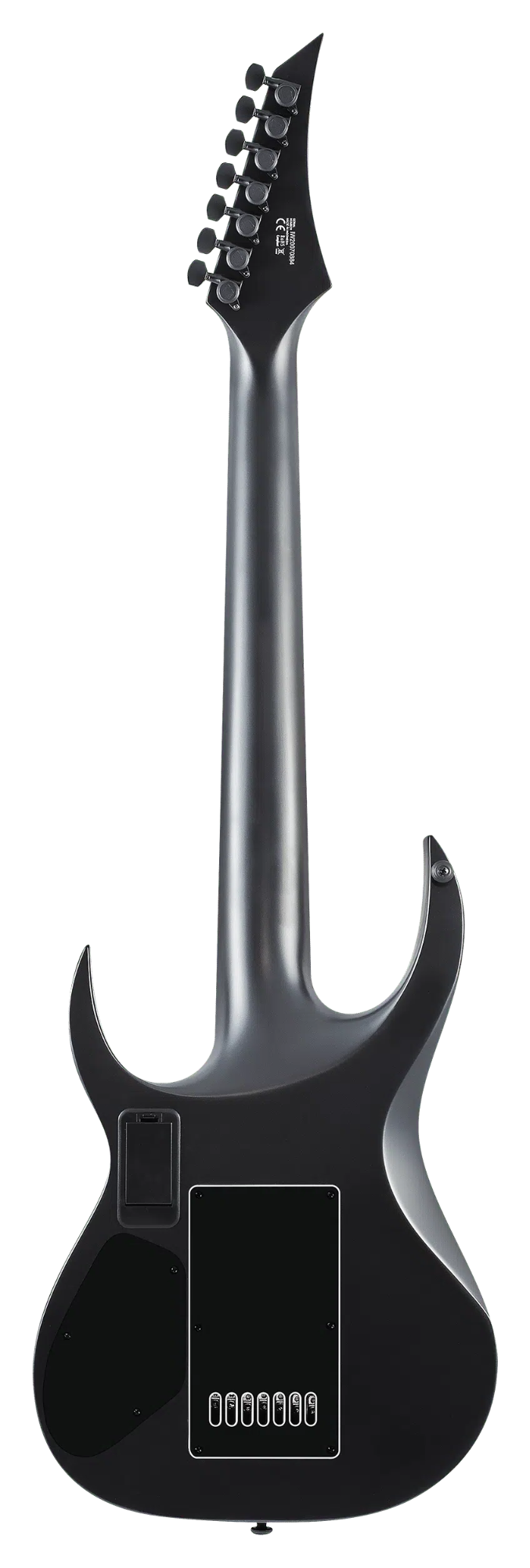 Solar A1.7AC 7-String Electric Guitar - Carbon Black Matte