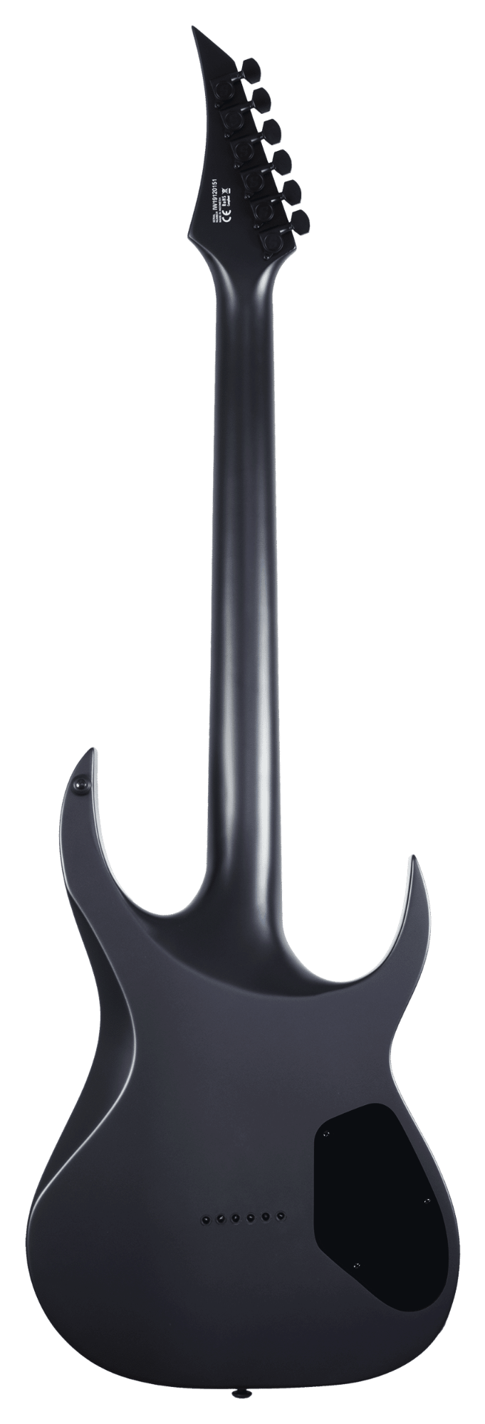 Solar A2.6C LH Electric Guitar - Carbon Black Matte - Left Handed