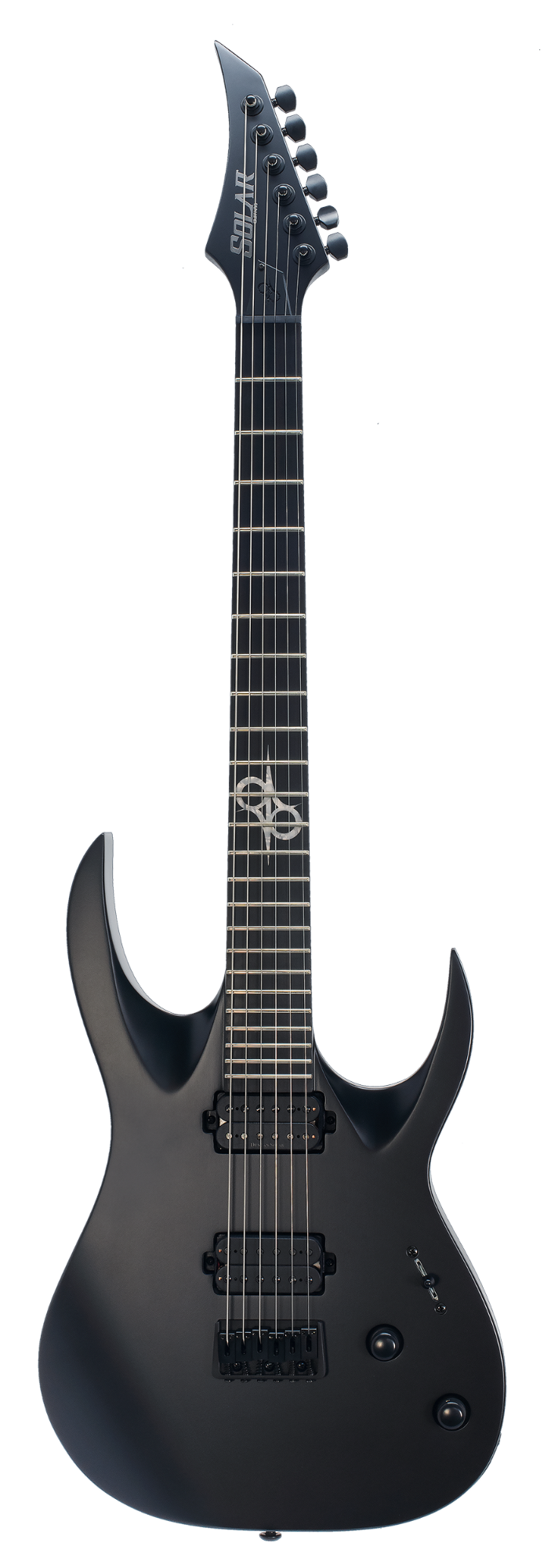Solar A2.6C Electric Guitar - Black Matte