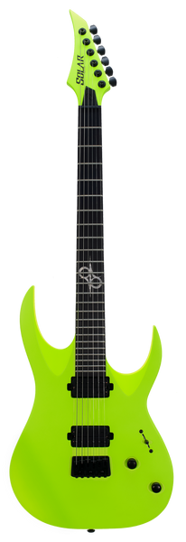 Solar A2.6LN Electric Guitar - Lemon Neon | Better Music