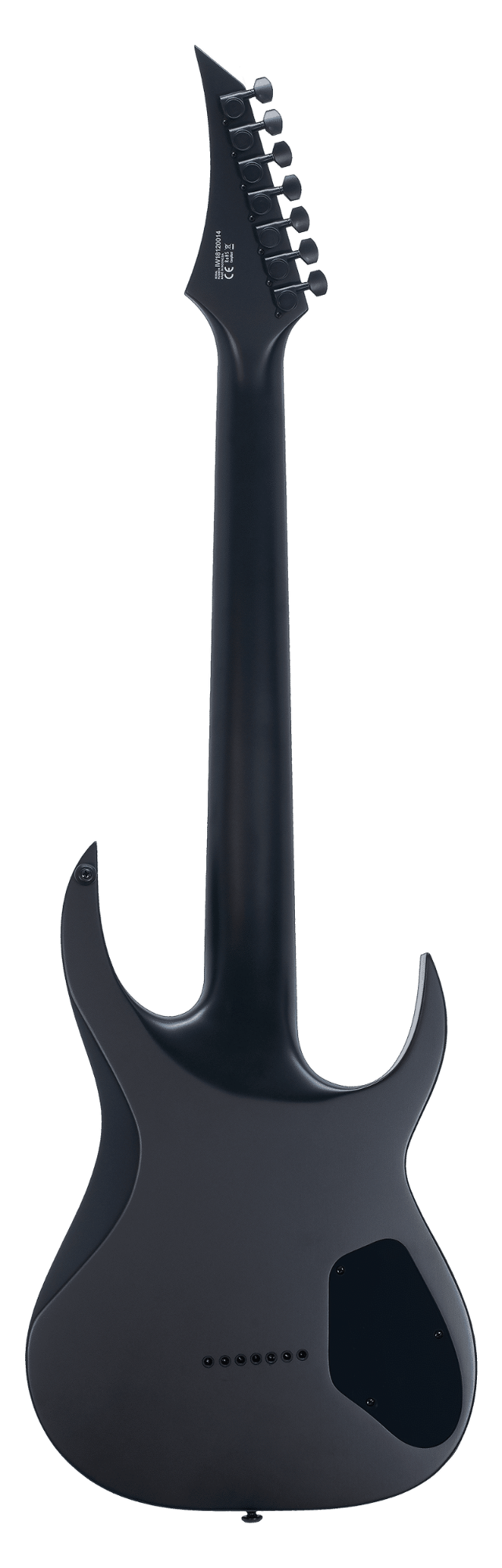 Solar A2.7CLH 7 String Electric Guitar - Carbon Black Matte - Left Handed