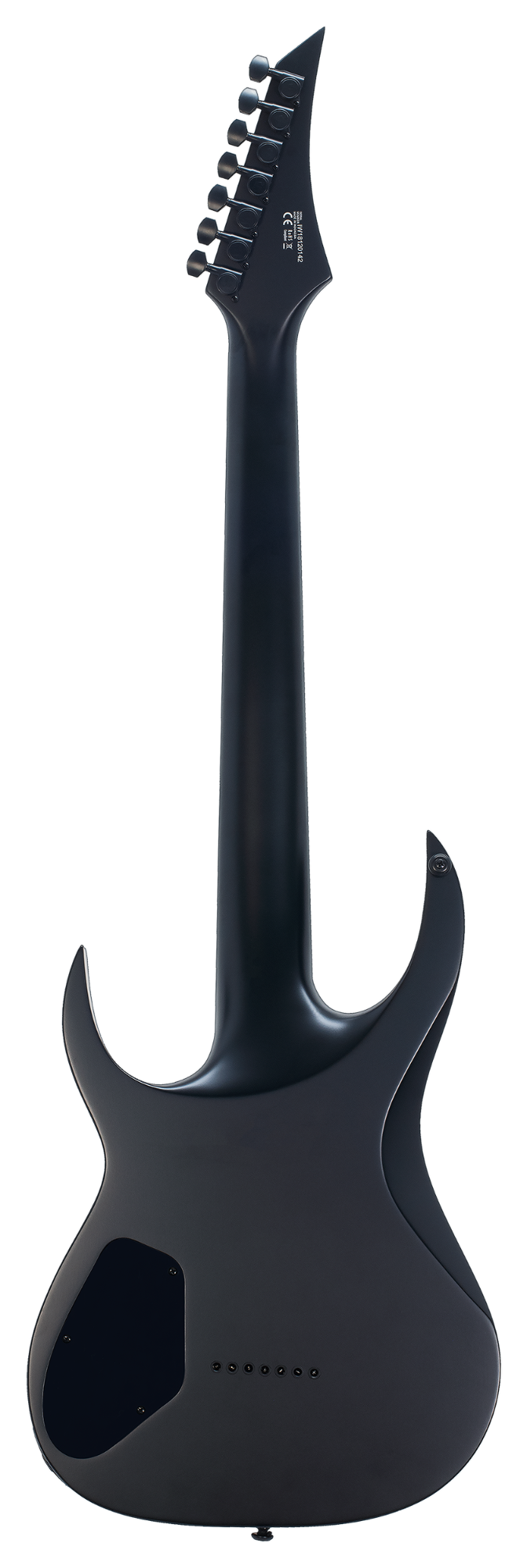 Solar A2.7C 7-String Electric Guitar - Black Matte