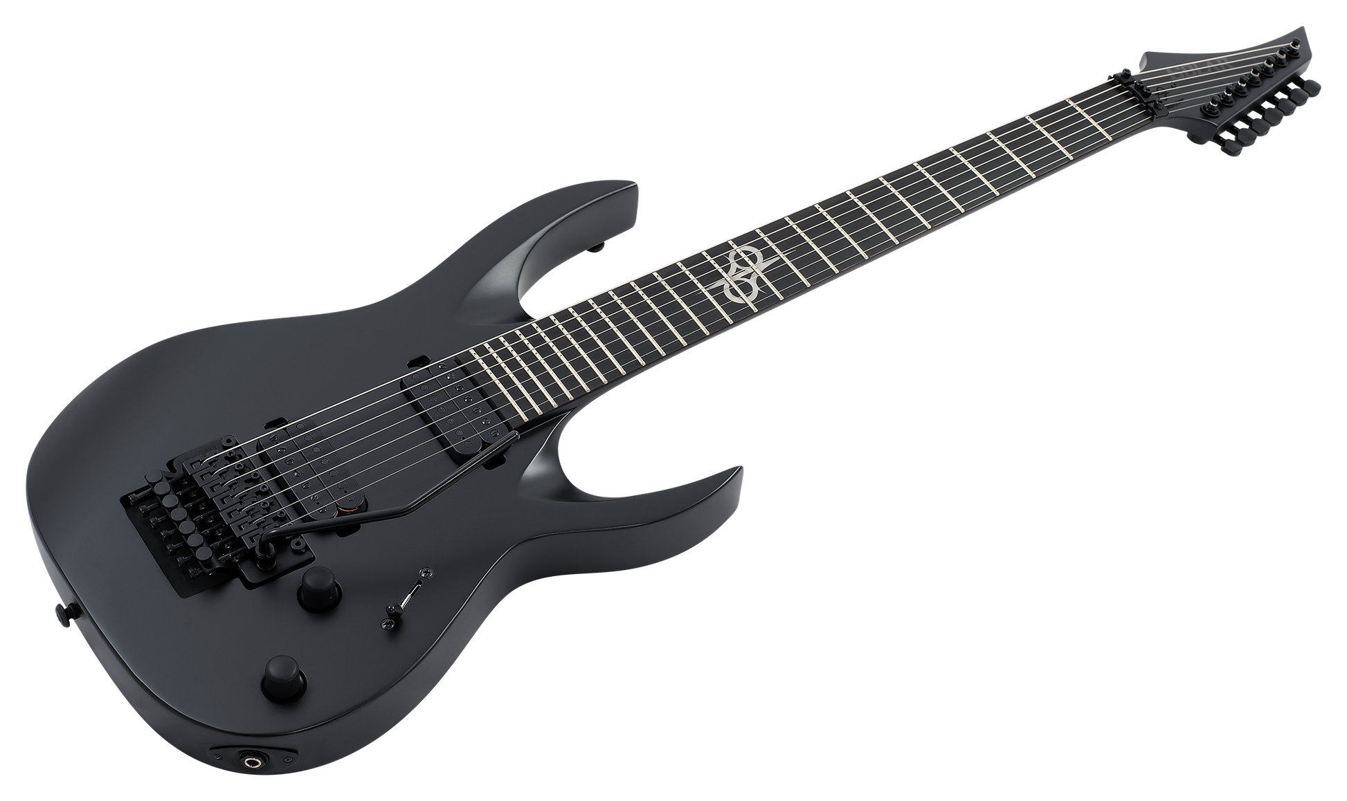 Solar A2.7FRC 7-String Electric Guitar - Carbon Black