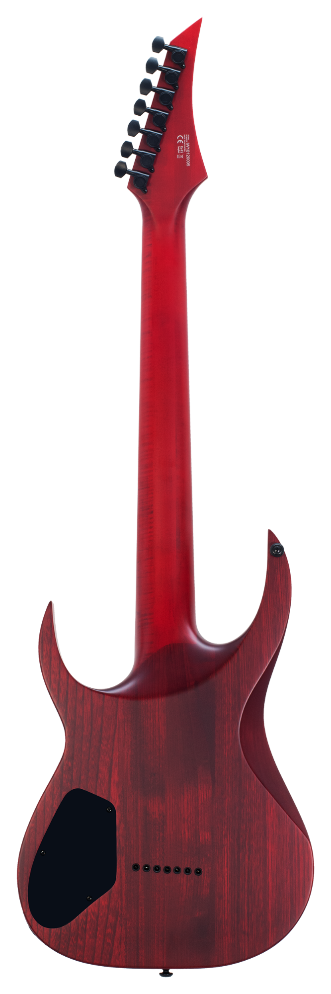 Solar A2.7TBR SK 7-String Electric Guitar - Trans Blood Red Matte