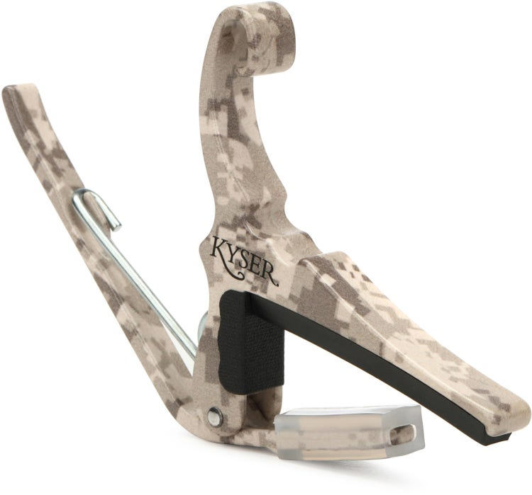 Kyser KG6G4V2A Electric Guitar Capo - Desert Camo
