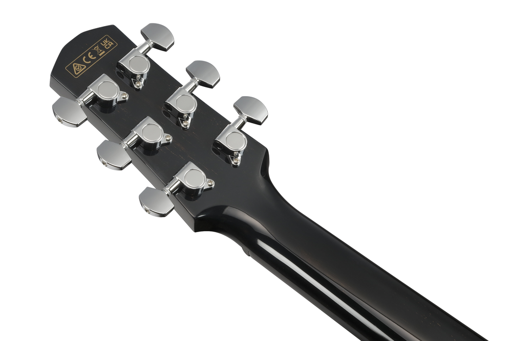 Ibanez AAM340CE Acoustic Guitar - Rustic Black High Gloss