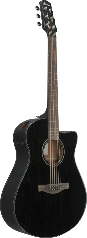 Ibanez AAM340CE Acoustic Guitar - Rustic Black High Gloss