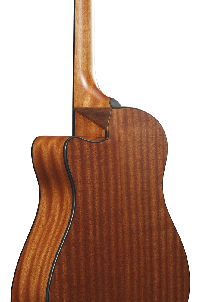 Ibanez AAM50CE Acoustic Guitar - Sapphire Blue Burst Open Pore Top