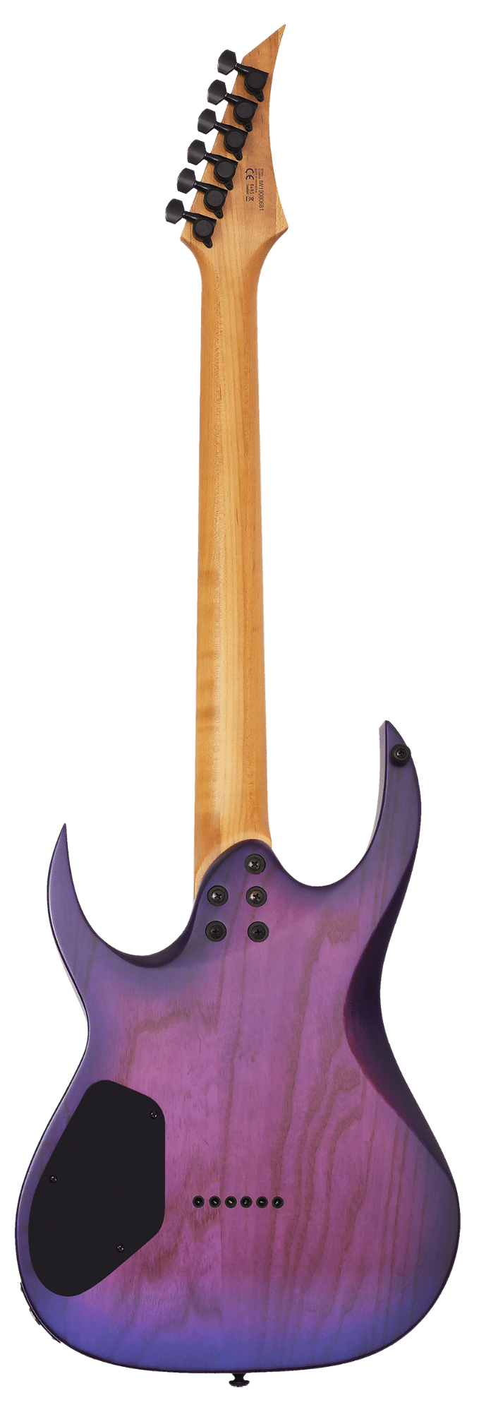 Solar AB1.6HTPB Electric Guitar - Trans Purple Burst Matte