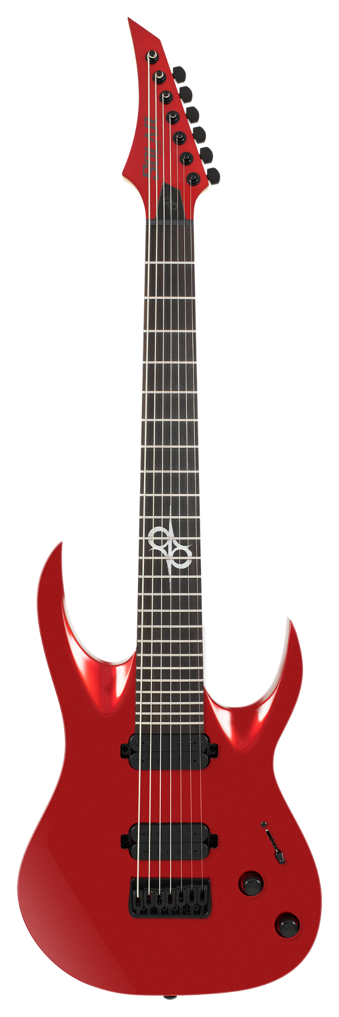 Solar AB2.7CAR MKII 7-String Electric Guitar – Candy Apple Red Metallic Gloss