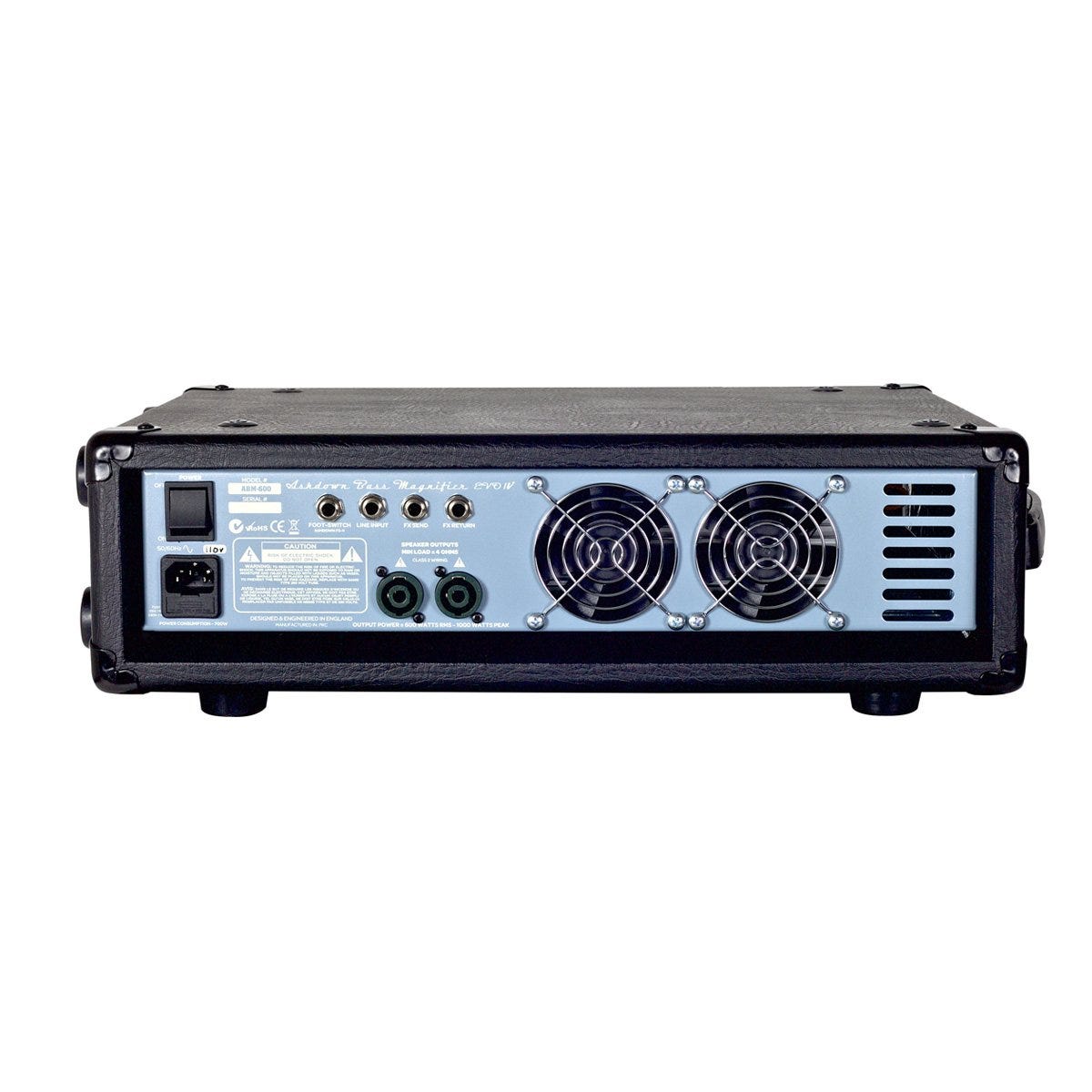 Ashdown ABM 600 EVO IV Bass Amp Head