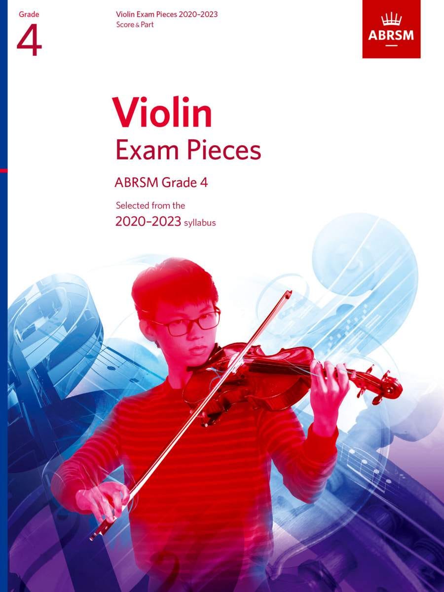 Abrsm Violin Grade 4 2020-23 Score/Part
