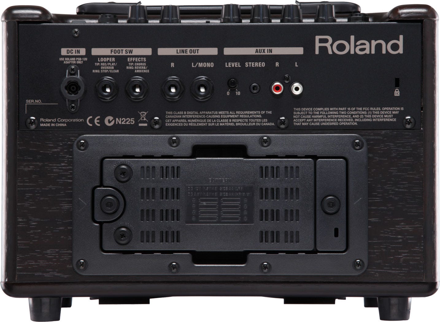 Roland AC-33 Acoustic Chorus Guitar Amplifier - Rosewood Roland AC-33 Acoustic Chorus Guitar Amplifier - Rosewood