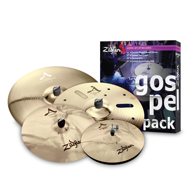 Zildjian A Custom Gospel Music Cymbal Pack