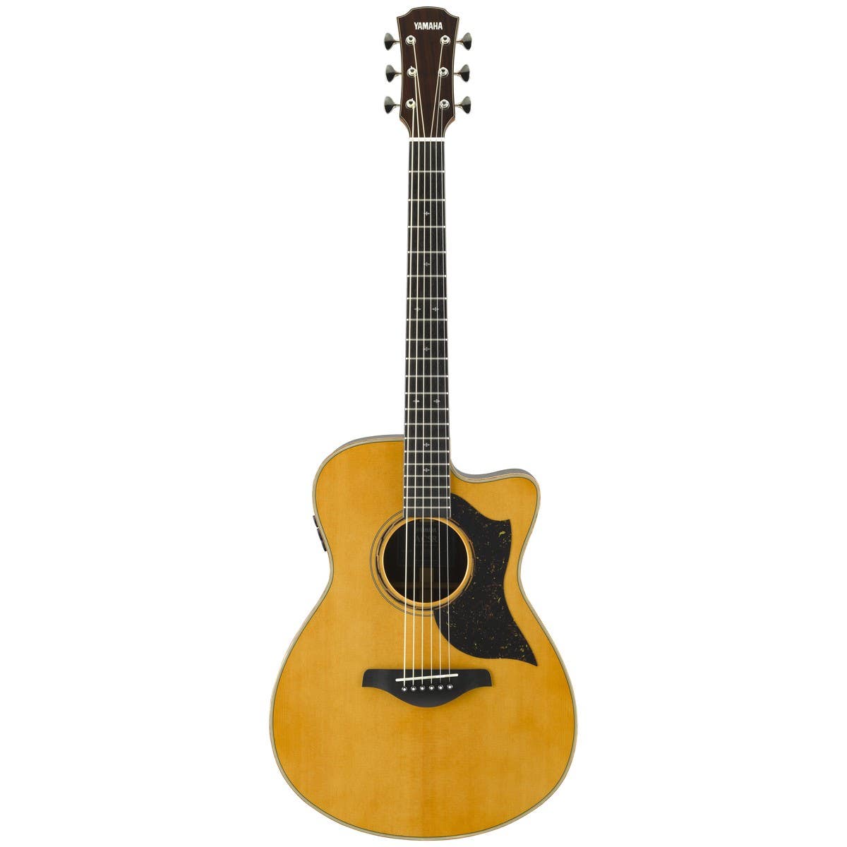 Yamaha A5R All-Solid Concert Acoustic/Electric Guitar - Vintage Natural