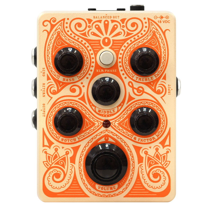 Orange Acoustic Preamp Pedal
