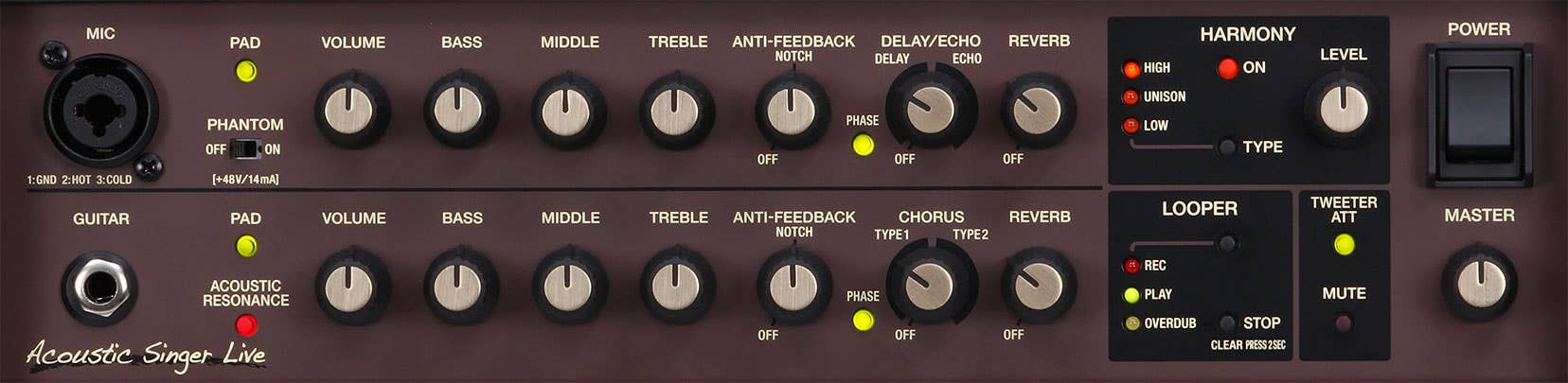 Boss Acoustic Singer Live Amplifier Combo