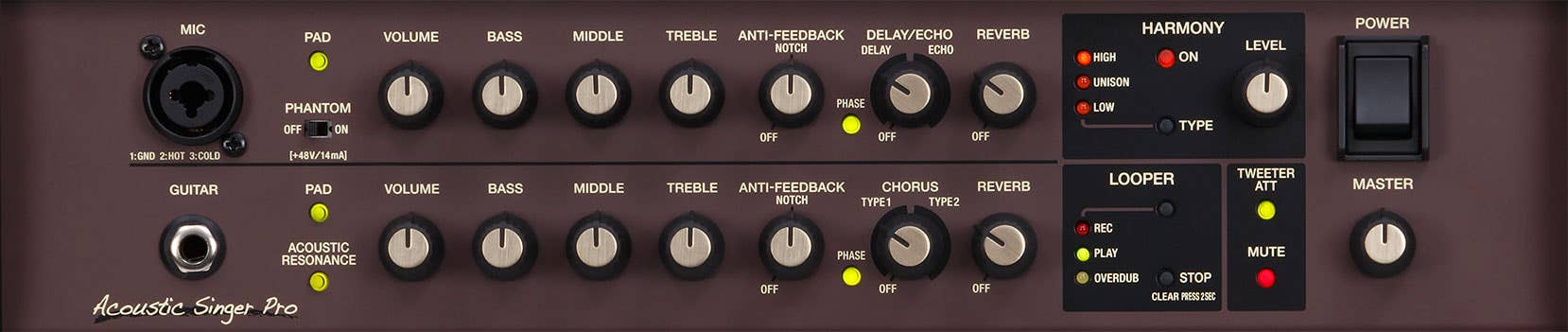 Boss Acoustic Singer Pro Amplifer Combo