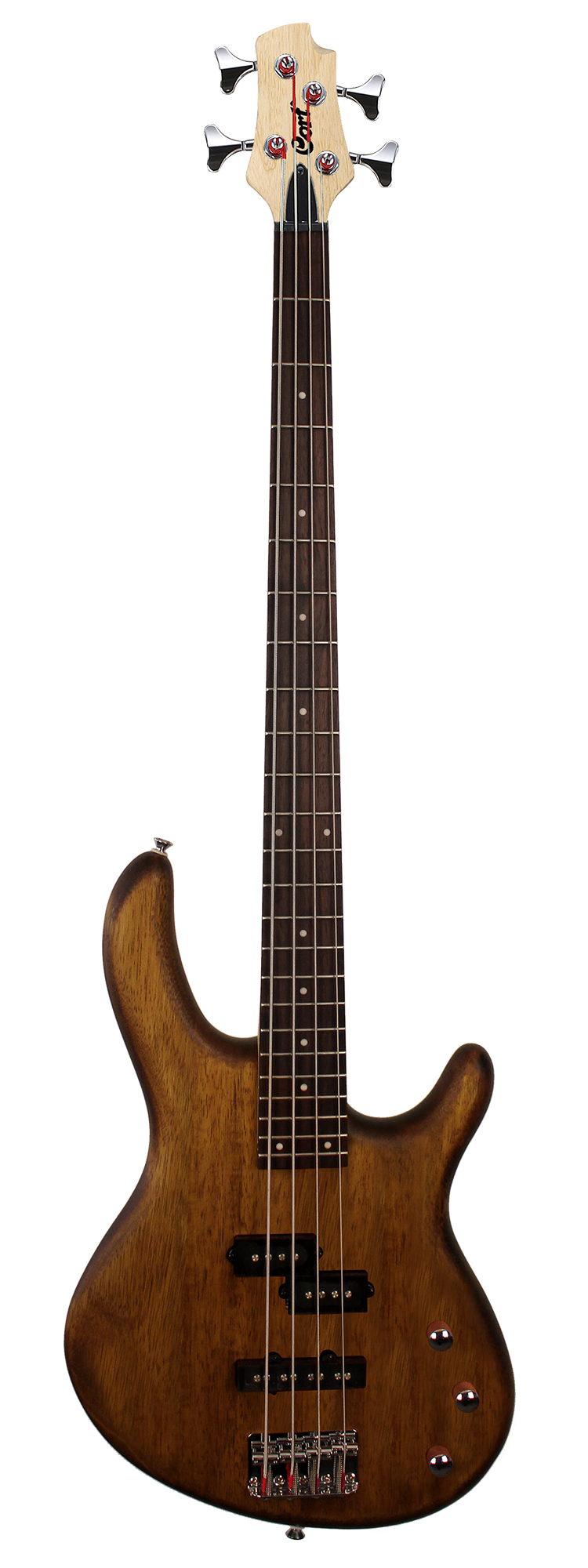 Cort Action PJ Bass Guitar - Walnut