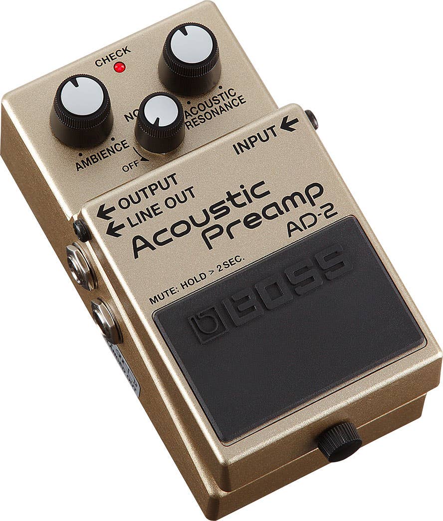 Boss AD-2 Acoustic Preamp Pedal (AD2)