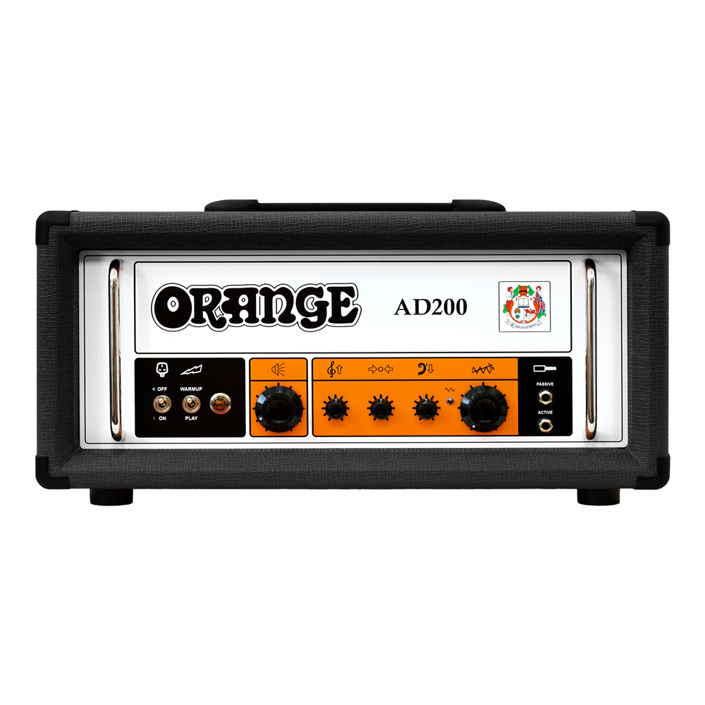 Orange AD200-V2 BK Bass Amp Head - Black (Made in UK)