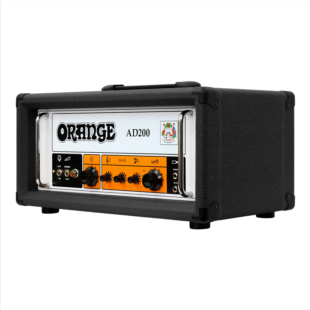 Orange AD200-V2 BK Bass Amp Head - Black (Made in UK)