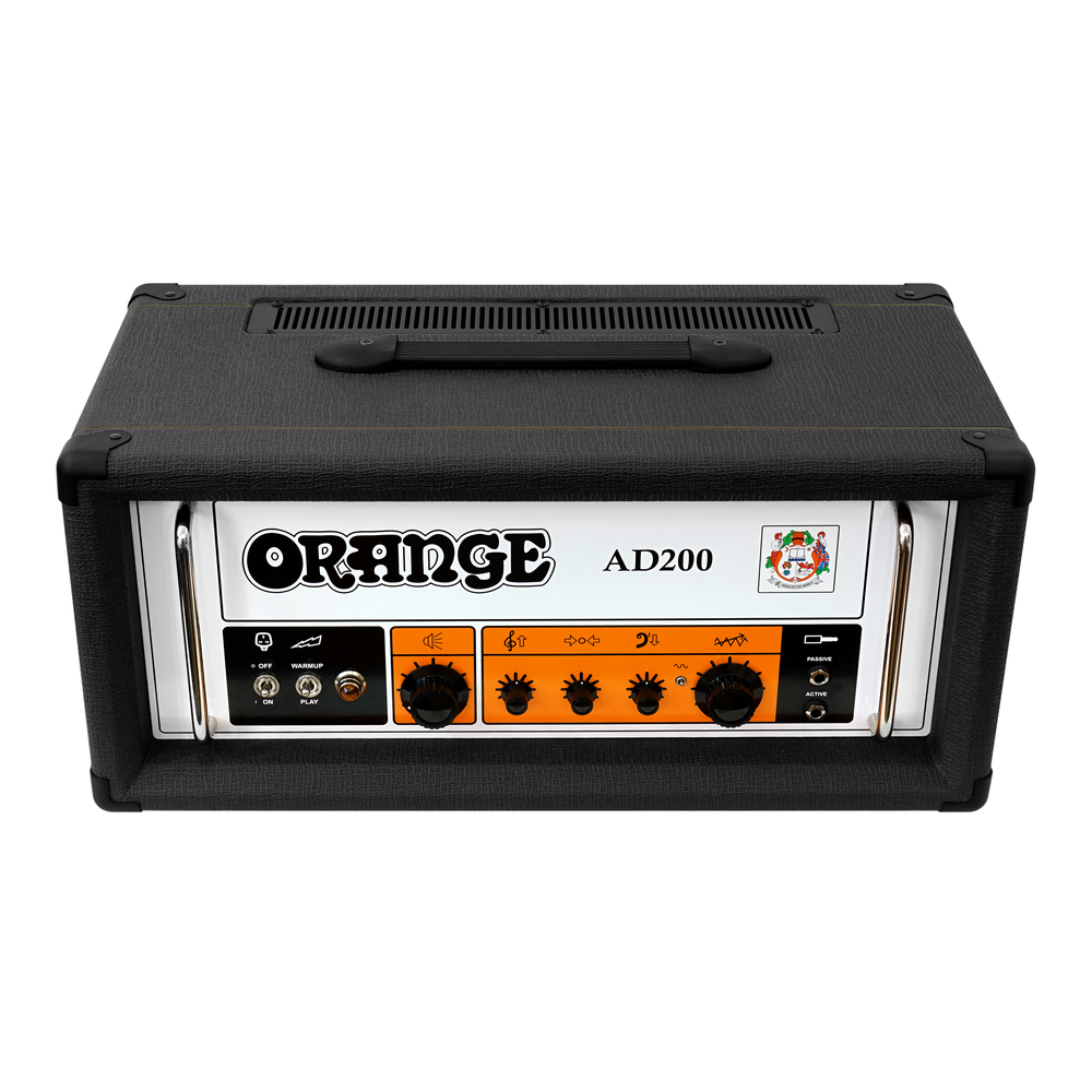 Orange AD200-V2 BK Bass Amp Head - Black (Made in UK)