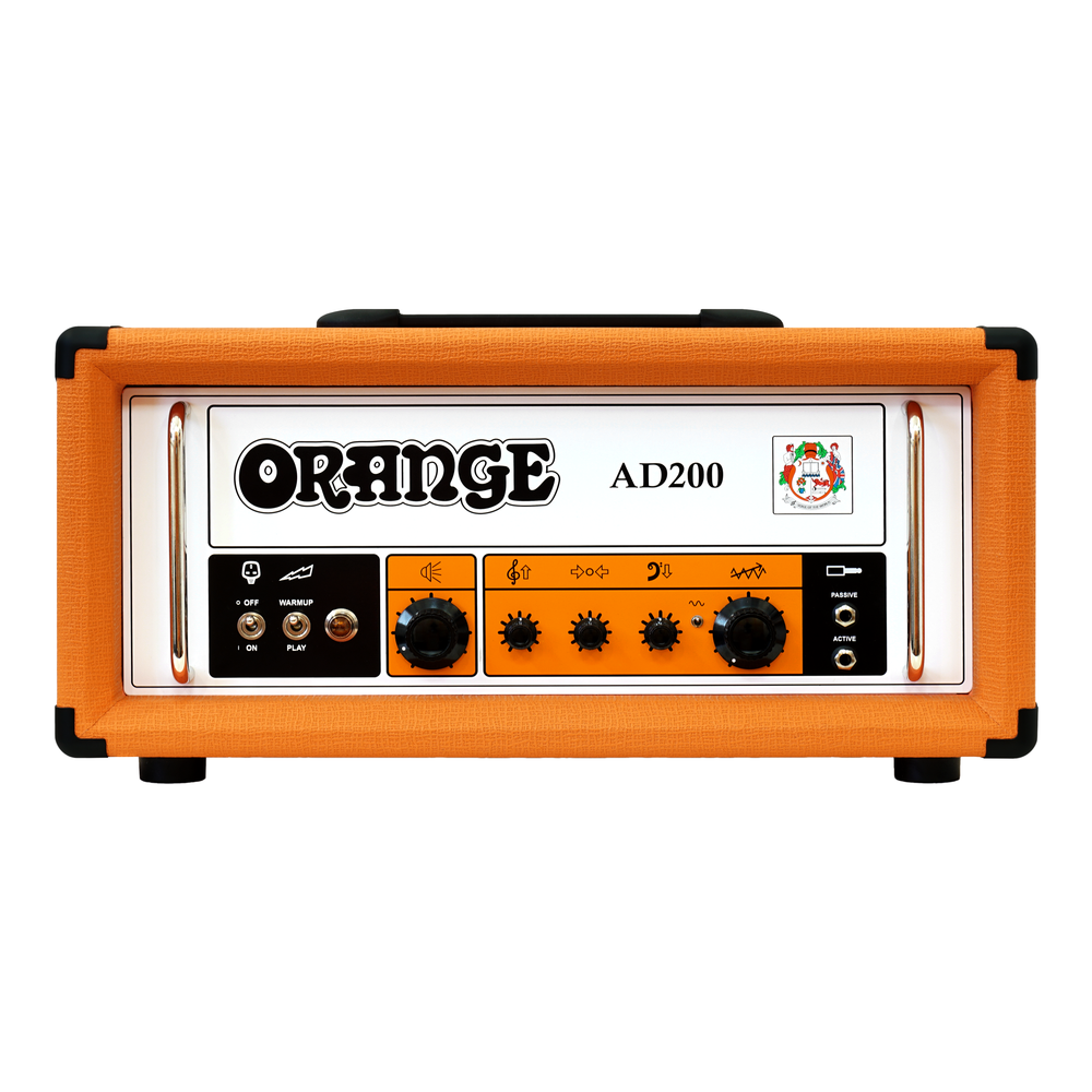 Orange AD200-V2 Bass Amp Head - Orange (Made in UK)