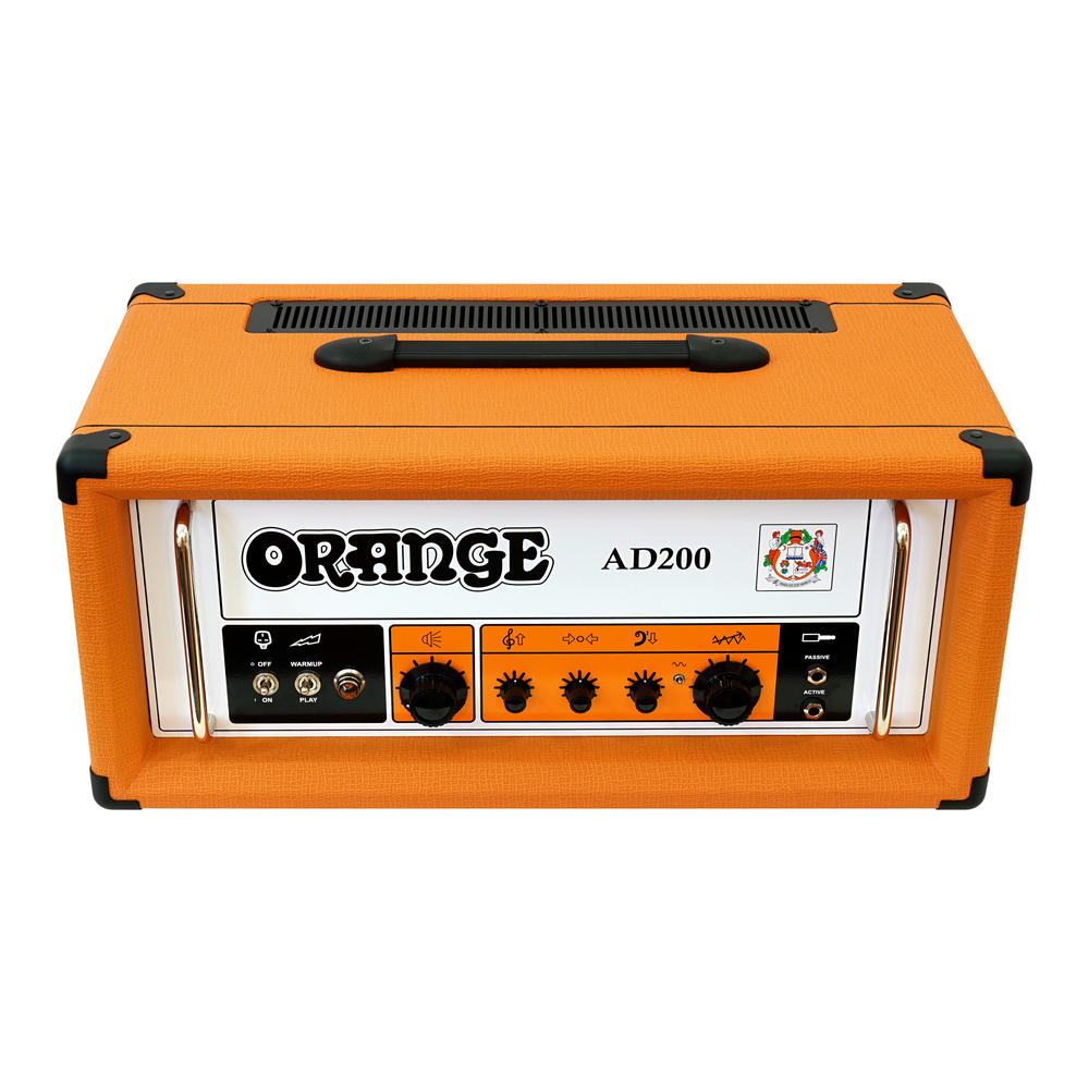 Orange AD200-V2 Bass Amp Head - Orange (Made in UK)