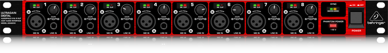 BEHRINGER ULTRAGAIN DIGITAL ADA8200