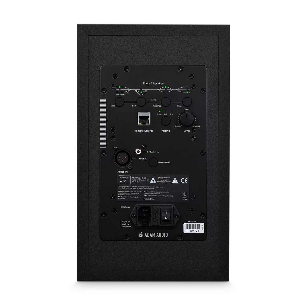 ADAM Audio A-series A7V 7" Nearfield Active Studio Monitor (Single)