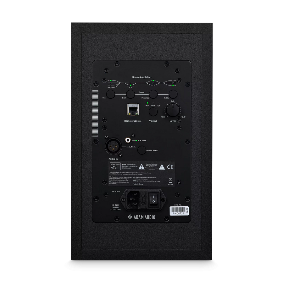 ADAM Audio A-series A7V 7" Nearfield Active Studio Monitor (Single)