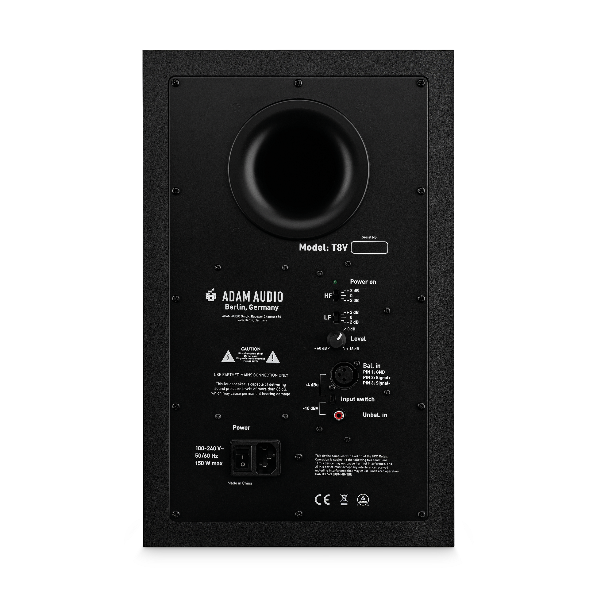 ADAM Audio T8V 8" 2-Way Studio Monitor (Single)
