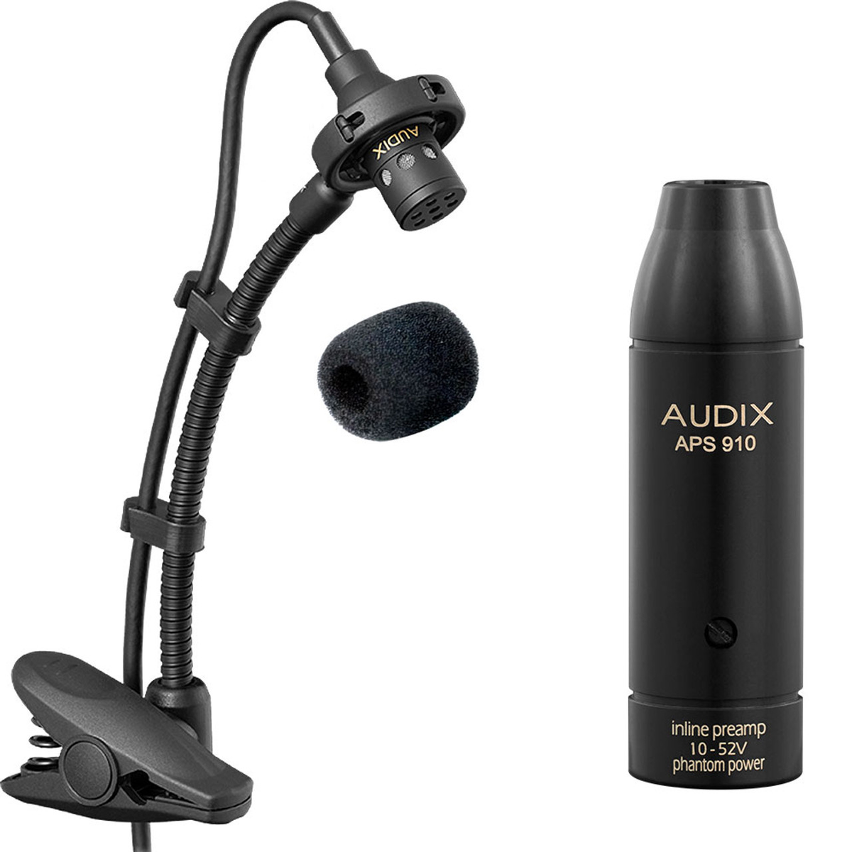 Audix ADX-ADX20IP Minature Condenser for Brass & Woodwind