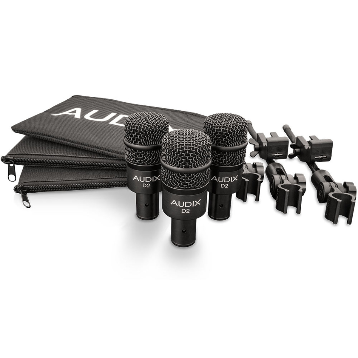 Audix D2 Trio Mic Pack (3x D2 Mic + Mounts) | Better Music