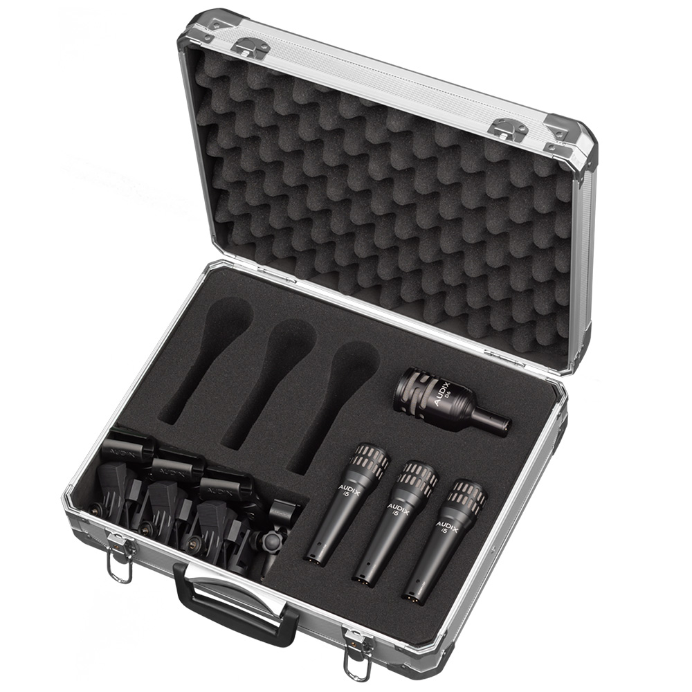 Audix ADX-DP4 4 Piece Pro Drum Microphone Package
