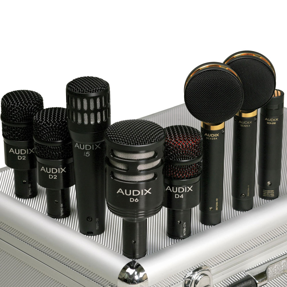 Audix ADX-STE8 Premium 8 Piece Studio Microphone Package