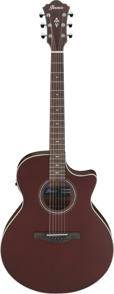 Ibanez AE100BUF Electric Acoustic Guitar - Burgundy Flat