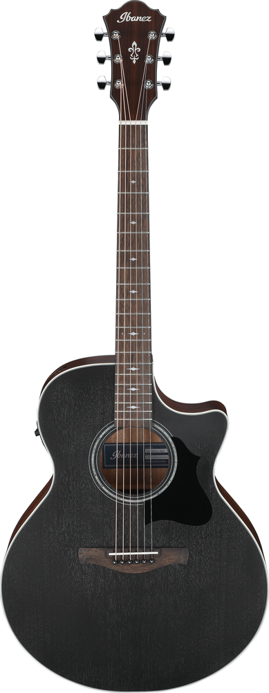 Ibanez AE140WKH Electric Acoustic Guitar - Weathered Black