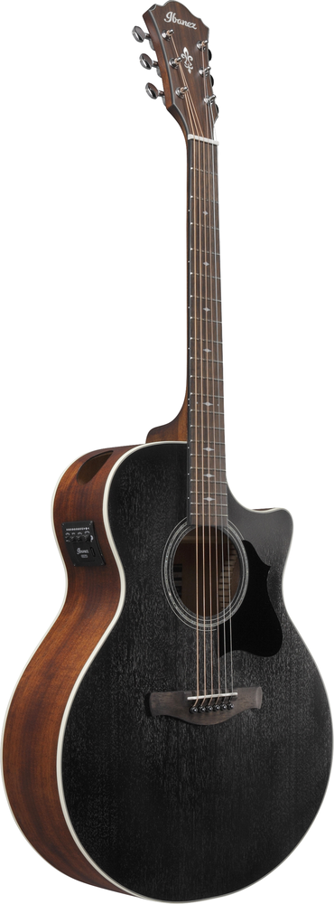 Ibanez AE140WKH Electric Acoustic Guitar - Weathered Black