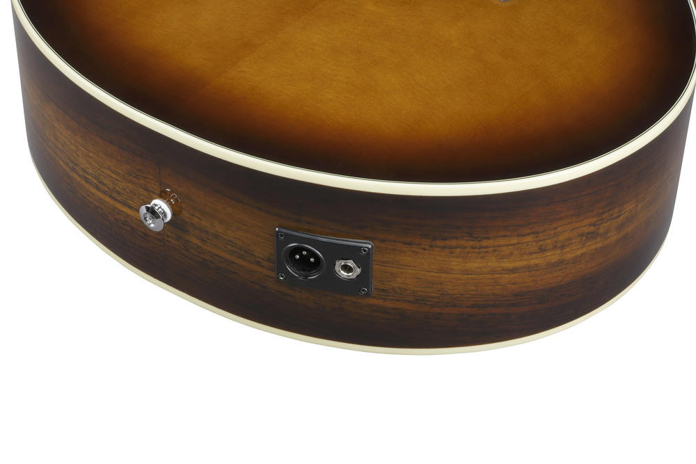 Ibanez AE160 Acoustic Guitar - Vintage Mahogany Sunburst High Gloss