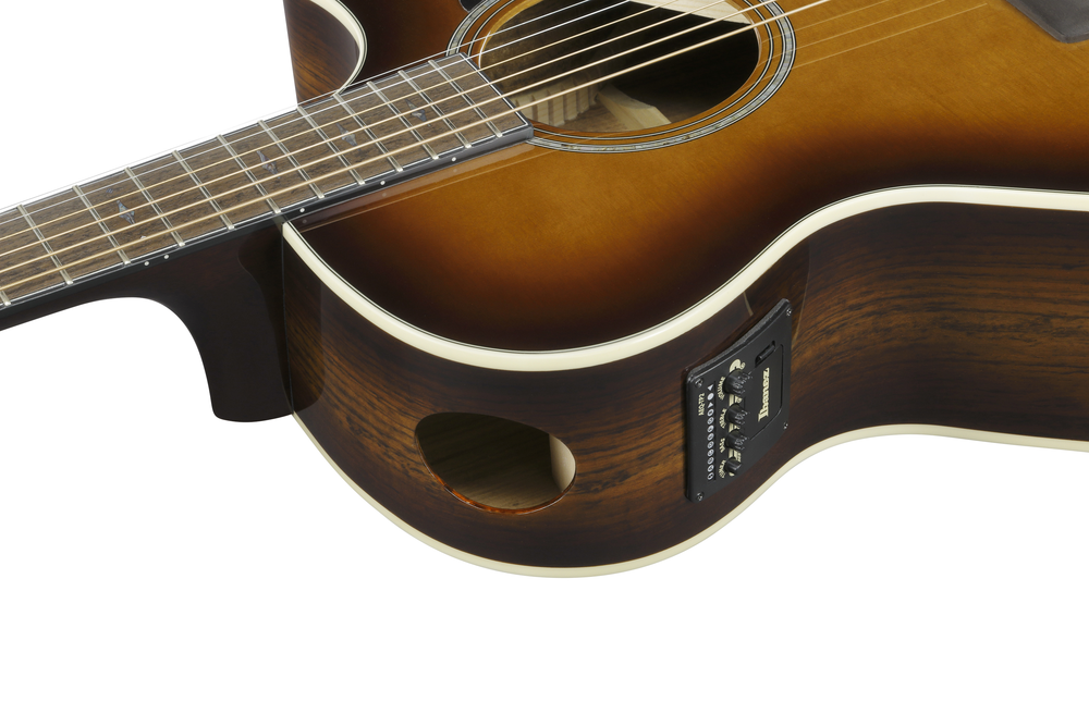 Ibanez AE160 Acoustic Guitar - Vintage Mahogany Sunburst High Gloss