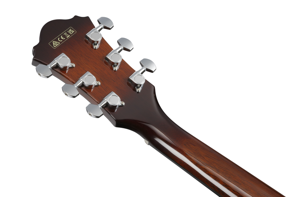 Ibanez AE160 Acoustic Guitar - Vintage Mahogany Sunburst High Gloss